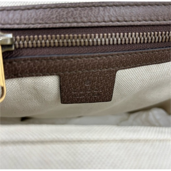 Gucci Ophedia GG Supreme, canvas and leather backpack made in Italy NWT - Picture 7 of 11